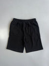 Fendi Monster Eyes Black Sweat Shorts Embroidered Logo (W:33) (L:21.5)