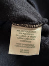 Roots Beaver Logo Zip-Up Hoodie  Navy Blue (L/XL)