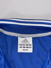 Adidas Blue & White Striped Track Jacket (L)