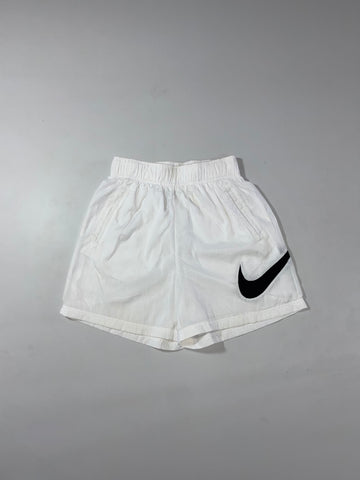 Nike Sportswear White Big Swoosh Woven Shorts (W:26) (L:17)