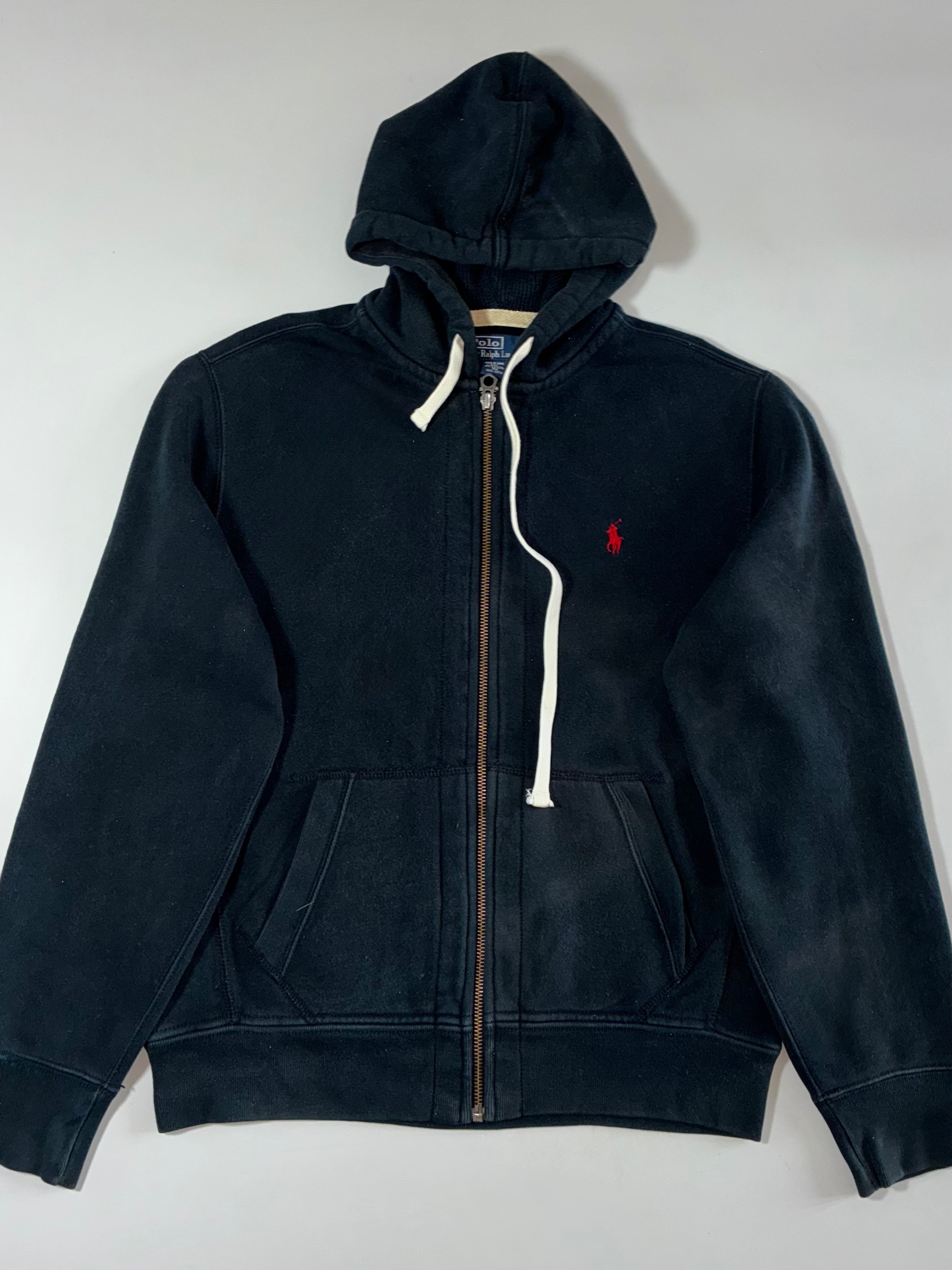 Polo Ralph Lauren パーカー　drip Polo by Ralph Lauren Zip-Up Hoodie – Black (XL) – Drip Drop Attire