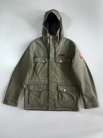 Columbia Sportswear Hooded Utility Jacket (Fur Inside)(M)