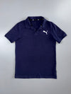 Puma Essential Logo Polo embroidered logo T-Shirt – Navy Blue (S)