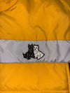 Black & White Collection Scottie Dog Colorblock Puffer Vest (L)
