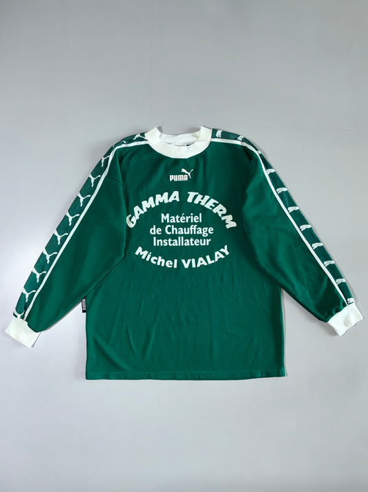 Puma Vintage Green Long-Sleeve Match Jersey (XL)