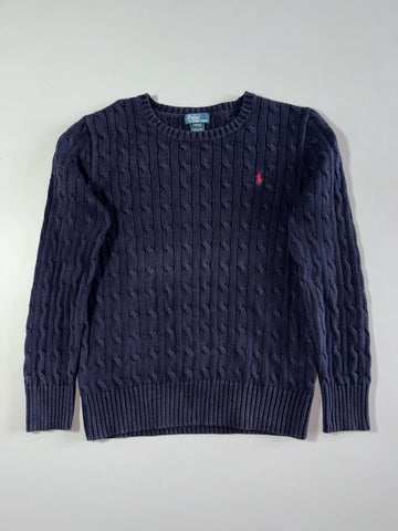 Polo by Ralph Lauren Classic Cable Knit Crewneck – (S)