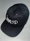 Vintage Nebelkind Black INKD Embroidered Snapback Cap (Adjustable)