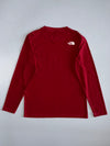 The North Face Vintage Postcard Photo Collage Long Sleeve Tee Burgundy (M)