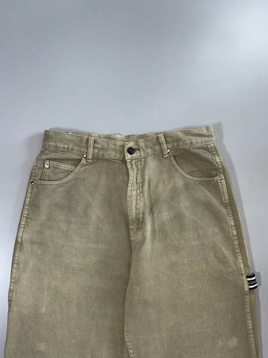 Sonora Khaki Straight Fit Jeans (W:30 |L:40)