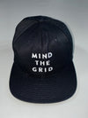 Vintage Flexfit Black Mind The Grid Snapback Cap (Adjustable)