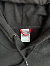 The North Face Black Half Dome Logo Hoodie with Sleeve Zip Pocket  (XL)
