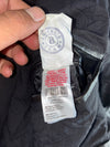 Globe Trotter Vintage Distressed Black Leather Aviator Moto Jacket (L)