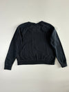 Nike Big Swoosh Logo Raglan Crewneck Sweatshirt – Black (M)