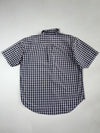 Vintage Gap Navy Plaid Short Sleeve Shirt (XL)