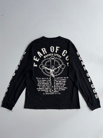 Fear of God Fifth Collection Black Long Sleeve Tee (L)