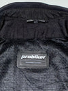 Probiker Grey & Red Accent Two-Piece Racesuit Knee Padded (Jacket Size :S/M) (W:34|L:37)