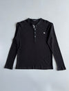 Burberry Black Label Ribbed Henley Longsleeve (M/L)