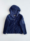 Pancoat Sherpa Fleece Hooded Zip Jacket(XS)