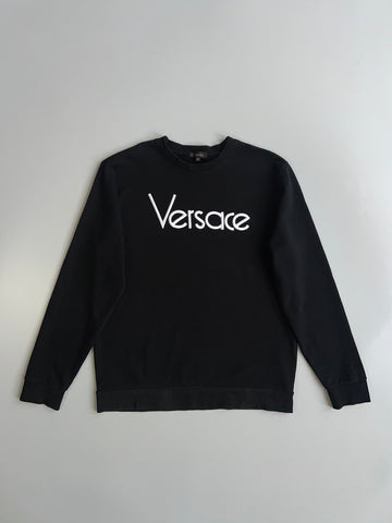 Gianni Versace | Vintage Logo Embroidered Crewneck Sweatshirt (L)