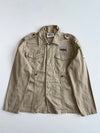 Marley & Co ‘Burnin 1945’ Khaki Military Shirt Jacket (L)