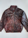 Enrico Coveri Premium Pure Leather Jacket (2XL)