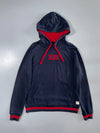 Roots | Box Logo Hoodie Navy/Red | (M)