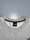 The North Face Essential Logo Grey Crewneck Sweatshirt (Xl)