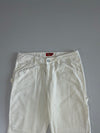Dickies White Striped Corduroy Carpenter Pants (W:32|L:41)