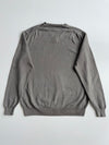 Vintage Marlboro Classics Olive Grey V-Neck Knit Sweater (M)
