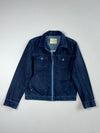 Levi’s Dark Indigo Zip-Up Denim Jacket – Blue Contrast Stitch (M)