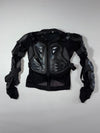 CE Rated Full Body Motocross Armor Jacket Black (S)