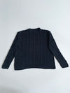 Polo Ralph Lauren Classic Cable-Knit Black Crewneck Sweater(2XL/3XL)