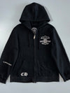 Chrome Hearts Inspired Premium Zip-Up Hooded Jacket (M)