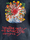 Ed Hardy (Don Ed Hardy) | Zip-Up Hoodie | Faded Black (2XL)