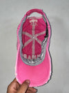 Robin Ruth Denmark Original Distressed Pink Cap with Floral Lettering (Adjustable)