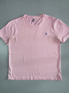 Polo Ralph Lauren Pink Custom Slim Fit Crewneck Tee (L)