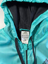 Adidas Fleece-Lined Hooded Windbreaker (S)