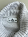 Stone Island Junior White Turtleneck Knit Sweater – Compass Badge (S)