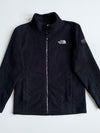 The North Face Full-Zip Fleece Jacket – Black (Kids S)