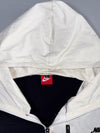 Nike White Full-Zip Windbreaker Hoodie (XL/2XL)