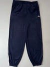 Y2K Adidas Navy 3-Stripes Track Pants (W:32) (L:36)