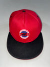 4F Speed Racing Sportswear Red & Black Snapback Cap (Adjustable)