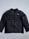 The North Face Hybrid Quilted Front Fleece Panel Full-Zip Jacket Black (L)