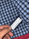 Tommy Hilfiger Faded Red Cotton Harrington Jacket – Plaid Lined (M)