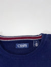 Chaps Crewneck Sweater — Navy’s Crest Logo (XL)