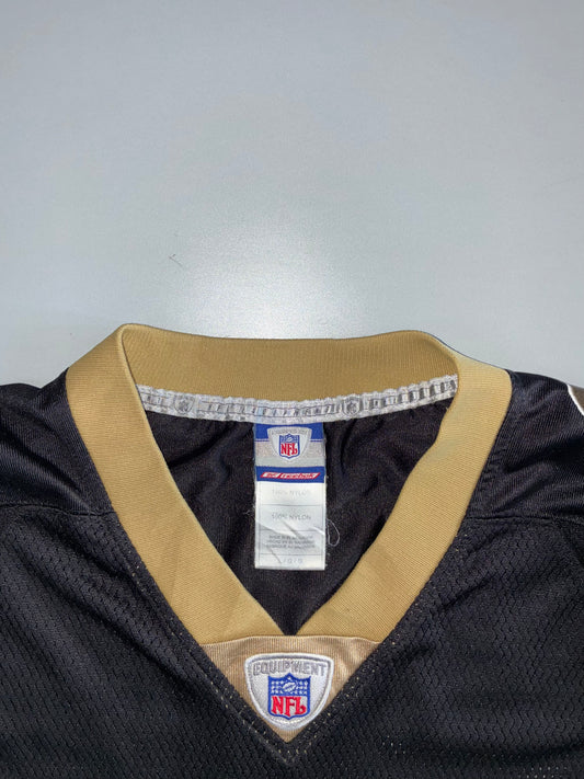 Reebok NFL New Orleans Saints #2 Game Jersey | Black & Gold (2XL)