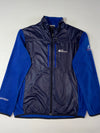 The Redface PolarMax Fleece Hybrid Jacket – Navy/Royal Blue (L)