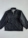 Reebok Black Piped Windbreaker (Detechable Arms) (Xl)