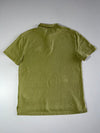 Tommy Jeans Flag Logo Polo Shirt — Olive Green (L/XL)