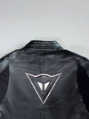Dainese Genuine Leather Motorcycle Racing Jacket | Size 48 (EU) | Shoulder Armor(Padded) (S/M)